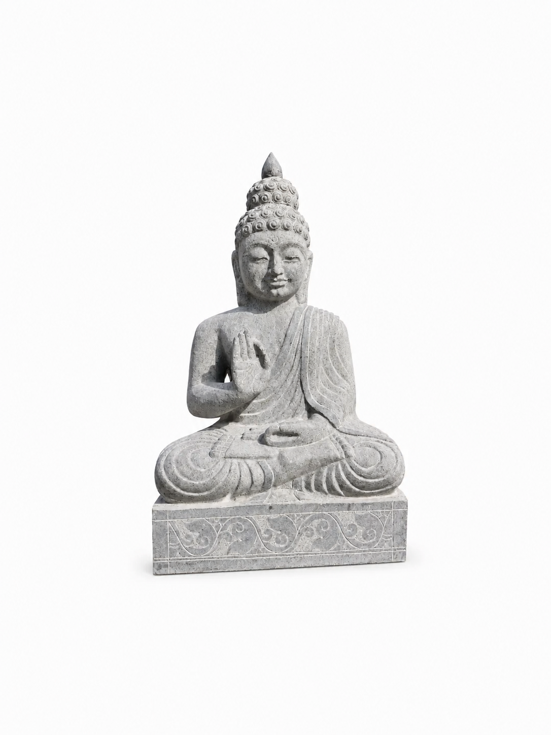 2.3 ft Seated Buddha Blessing Statue
