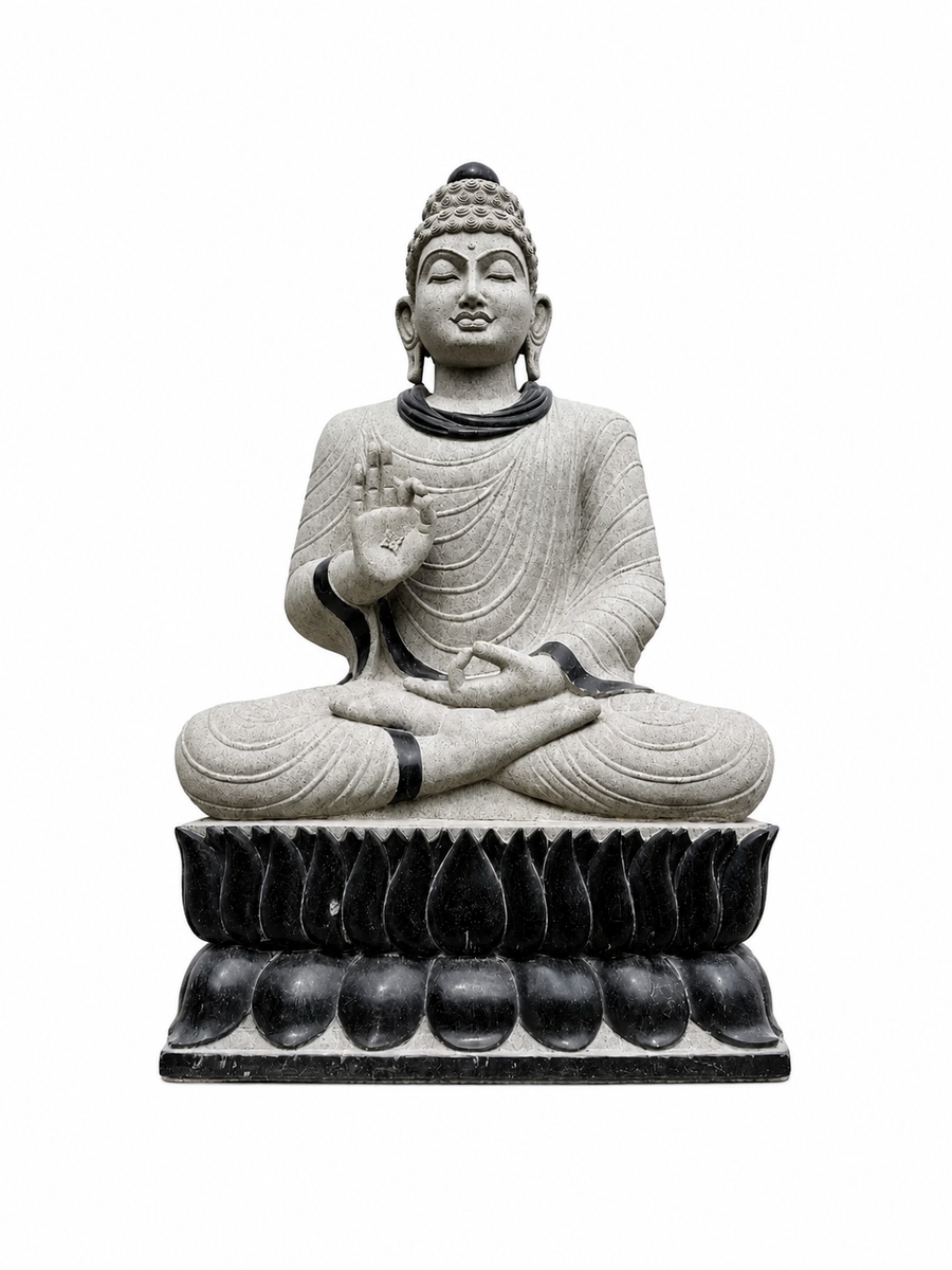 6.3 ft Buddha Statue