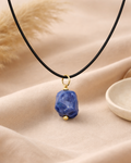 Lapis Lazuli Raw Natural Pendant