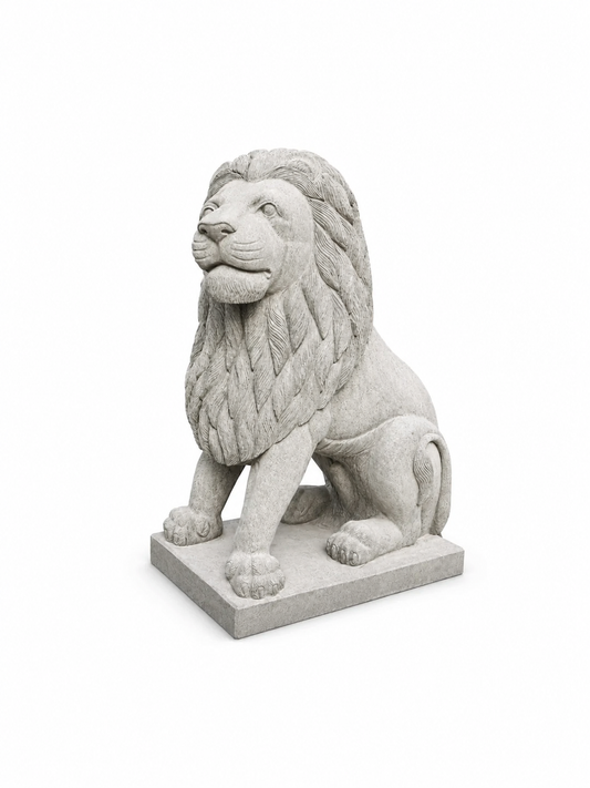 5 ft Temple Guardian Lion Sculpture