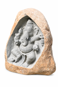 3.6 ft Ganesha Boulder Statue
