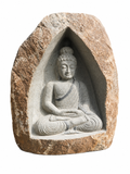 3.6 ft Buddha Boulder Statue