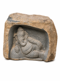 1.9 ft Ganesha Boulder Statue