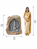 4.6 ft Ganesha Boulder Sculpture