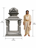 6 ft Traditional Carved Stone Mandapam
