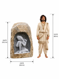 4.6 ft Resting Buddha Natural Boulder Sculpture