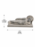 1.6 ft Reclining Buddha Parinirvana Statue