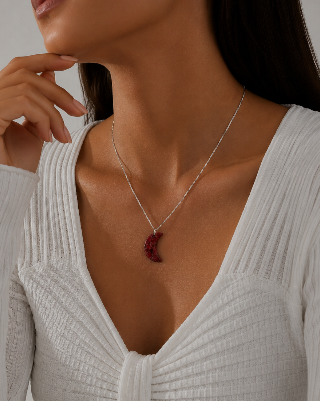 natural-garnet-crescent-moon-pendant-necklace-lifestyle-shot