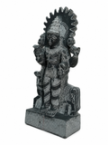 Hand-carved 1.25 ft Surya Bhagavan Navagraha statue in natural stone, product view 3 highlighting the solar deity form and details.